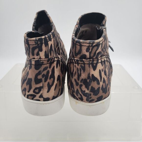 Womans Naturalizer Miranda Zipper Booties Leopard print Size 8 - Picture 5 of 7